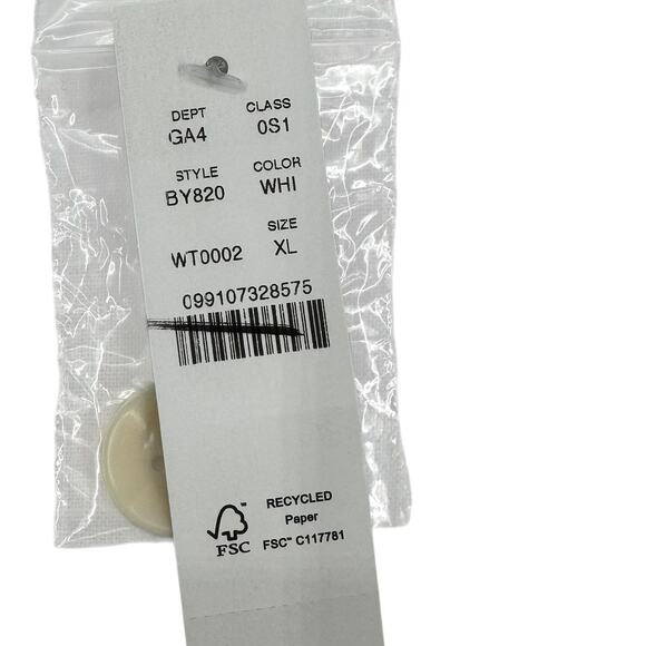 J.Crew Maxine White Linen Button Back Shift Dress NWT XL Sleeveless Summer Mini - Picture 6 of 9